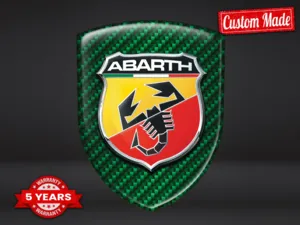 Fiat Abarth Personalised Car Stickers Max Durable Pro Style